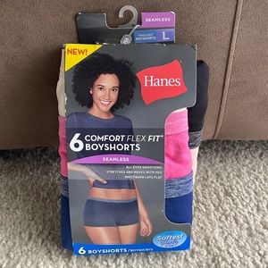 Womens Hanes Comfort Flex Fit Boyshorts
